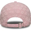 casquette-courbee-rose-ajustable-pour-femme-9forty-floral-towelling-new-york-yankees-mlb-new-era