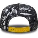 casquette-plate-noire-snapback-pour-enfant-9fifty-all-over-print-batman-dc-comics-new-era