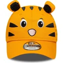 casquette-courbee-orange-ajustable-pour-enfant-9forty-animal-new-era