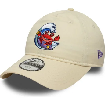 Casquette courbée beige ajustable pour enfant 9TWENTY Surf Crew New Era