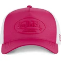 casquette-trucker-rose-et-blanche-fluo01-von-dutch