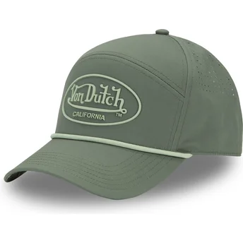 Casquette courbée verte ajustable CORD02 Von Dutch