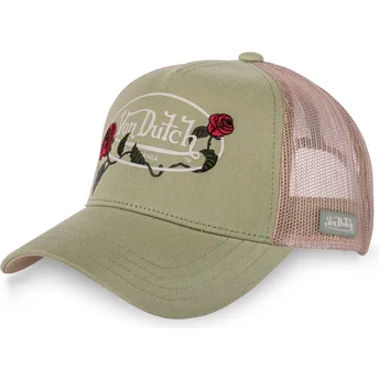 Casquette trucker verte LORG Von Dutch