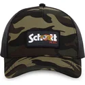 casquette-trucker-camouflage-army-von-dutch-x-schott-nyc