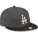casquette-plate-noire-ajustee-59fifty-day-retro-crown-los-angeles-dodgers-mlb-new-era