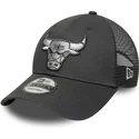 casquette-trucker-grise-ajustable-avec-logo-grise-9forty-chicago-bulls-nba-new-era
