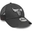 casquette-trucker-grise-ajustable-avec-logo-grise-9forty-chicago-bulls-nba-new-era