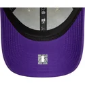 casquette-courbee-beige-et-violette-ajustable-9forty-contrast-patch-los-angeles-lakers-nba-new-era