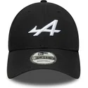 casquette-courbee-noire-snapback-9forty-essential-alpine-f1-team-formula-1-new-era