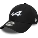 casquette-courbee-noire-snapback-9forty-essential-alpine-f1-team-formula-1-new-era