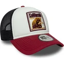casquette-trucker-multicolore-a-frame-graphic-patch-california-etats-et-pays-new-era