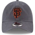 casquette-courbee-grise-ajustable-9twenty-core-classic-san-francisco-giants-mlb-new-era