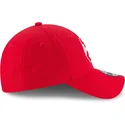 casquette-courbee-rouge-ajustable-9forty-the-league-atlanta-hawks-nba-new-era