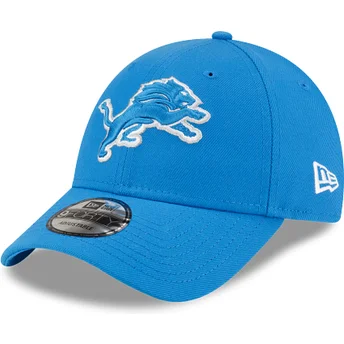 Casquette courbée bleue ajustable 9FORTY The League Detroit Lions NFL New Era