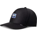 casquette-courbee-noire-snapback-mountain-hft-perfo-djinns