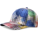 casquette-courbee-multicolore-snapback-6p-truefit-dirty-check-djinns