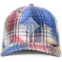 casquette-courbee-multicolore-snapback-6p-truefit-dirty-check-djinns