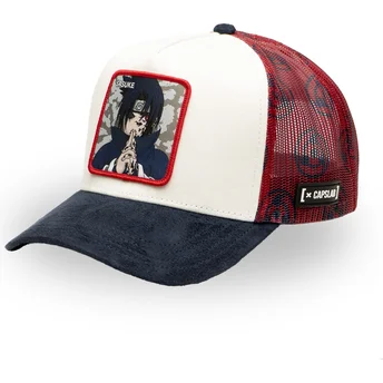 Casquette trucker multicolore Sasuke Uchiwa SHA Naruto Capslab