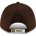 casquette-courbee-marron-ajustable-9forty-the-league-san-diego-padres-mlb-new-era