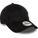 casquette-courbee-noire-ajustable-9forty-flawless-cord-new-york-yankees-mlb-new-era
