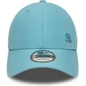 casquette-courbee-bleue-claire-ajustable-avec-logo-bleu-9forty-tonal-flawless-new-york-yankees-mlb-new-era