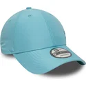 casquette-courbee-bleue-claire-ajustable-avec-logo-bleu-9forty-tonal-flawless-new-york-yankees-mlb-new-era