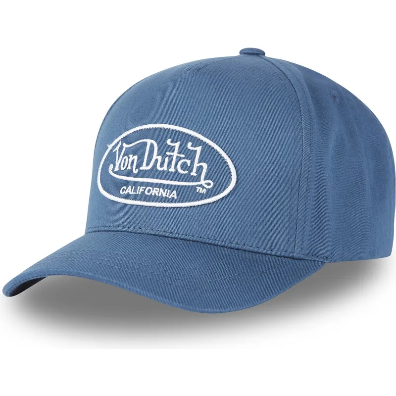 casquette-courbee-bleue-ajustable-pour-enfant-kidlof-c5c-von-dutch
