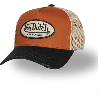 Casquette trucker multicolore USED 07 Von Dutch