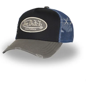 Casquette trucker multicolore USED 08 Von Dutch