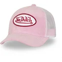 casquette-trucker-rose-et-blanche-kylie-p-von-dutch