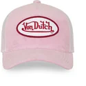 casquette-trucker-rose-et-blanche-kylie-p-von-dutch