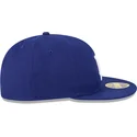 casquette-plate-bleue-ajustee-59fifty-retro-crown-a-frame-easy-los-angeles-dodgers-mlb-new-era