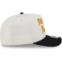 casquette-courbee-beige-et-noire-snapback-9fifty-a-frame-chainstitch-pittsburgh-penguins-nhl-new-era