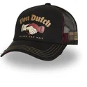 casquette-trucker-noire-crew29-von-dutch