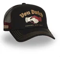 casquette-trucker-noire-crew29-von-dutch