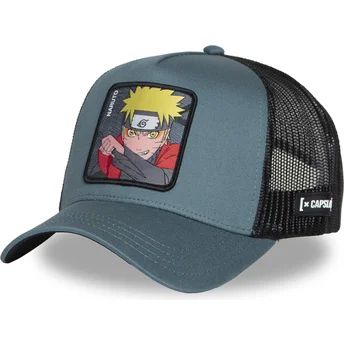 Casquette trucker bleue Naruto Uzumaki NS5 SEN Capslab