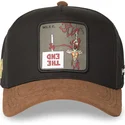 casquette-trucker-noire-et-marron-coyote-loo12-wi2-looney-tunes-capslab