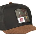 casquette-trucker-noire-et-marron-coyote-loo12-wi2-looney-tunes-capslab
