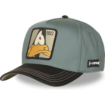 Casquette courbée verte et noire snapback Daffy Duck LOO12 DAF2 Looney Tunes Capslab