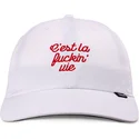 casquette-courbee-blanche-ajustable-cest-la-fuckin-vie-djinns