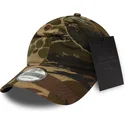 casquette-courbee-camouflage-ajustable-9twenty-brushed-cotton-three-looms-woodland-new-era