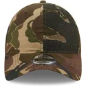 casquette-courbee-camouflage-ajustable-9twenty-brushed-cotton-three-looms-woodland-new-era