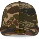 casquette-courbee-camouflage-ajustee-59fifty-pre-curved-brushed-cotton-three-looms-woodland-new-era