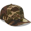 casquette-courbee-camouflage-ajustee-59fifty-pre-curved-brushed-cotton-three-looms-woodland-new-era