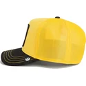 casquette-trucker-jaune-et-noire-lion-mighty-lion-suede-the-farm-goorin-bros