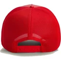 casquette-trucker-rouge-et-noire-chat-misfit-courtside-the-farm-goorin-bros