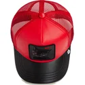 casquette-trucker-rouge-et-noire-chat-misfit-courtside-the-farm-goorin-bros