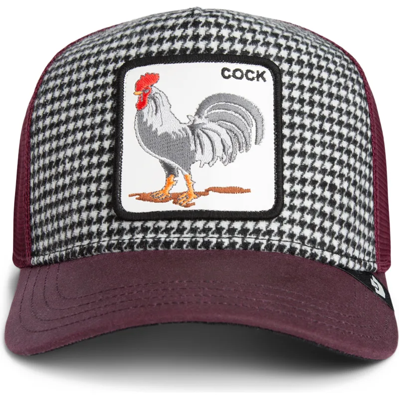 casquette-trucker-multicolore-coq-cock-rooster-verry-dapper-the-farm-goorin-bros