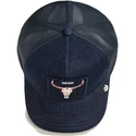 casquette-trucker-bleue-marine-boeuf-dead-denim-the-farm-goorin-bros