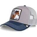 casquette-trucker-grise-et-bleue-cheval-the-boyz-sport-the-farm-goorin-bros